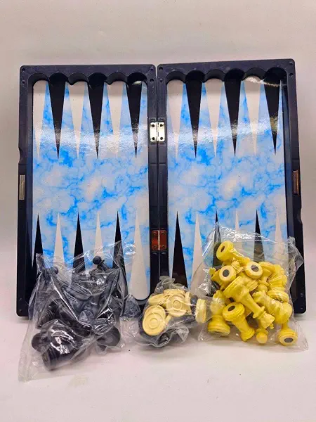 سعر ومواصفات لعبة شطرنج وطاولة مغناطيسية 3 في 1 مقاس 35 × 30 سم (B0F5X96SY8) على Amazon EG