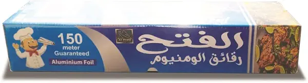 سعر ومواصفات لفة رقائق الالومنيوم 150 * 40 سم من الفتح (B09SGBZTZ3) على Amazon EG
