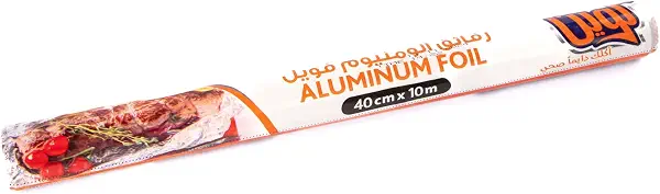 سعر ومواصفات لفة ورق ألومنيوم من كوين، 10 متر × 40 سم (B08WJN6VSC) على Amazon EG