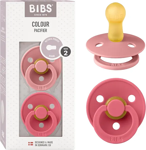 سعر ومواصفات لهاية ملونة من اللاتكس من بيبس، لون وردي (Dusty Pink)/مرجاني، قطعتين، مقاس 2 (B0CH9ZBKRN) على Amazon EG