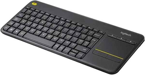 سعر ومواصفات لوجيتك K400 بلس لوحة مفاتيح لمس انجليزية لاسلكية - رمادي غامق (B00XJ3LVPI) على Amazon EG