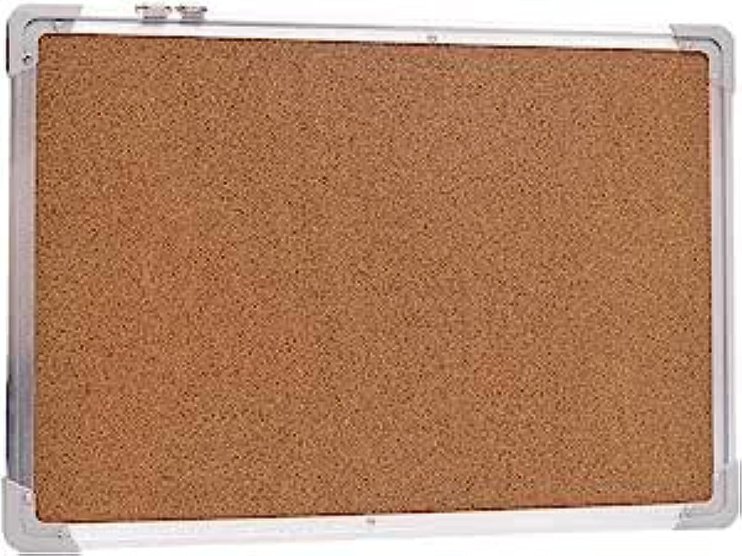 سعر ومواصفات لوح سبورة طباشير ذكي من الفلين بمقاس 45 × 60 سم - بني، ذو وجهين (B0CB8PTRJ7) على Amazon EG