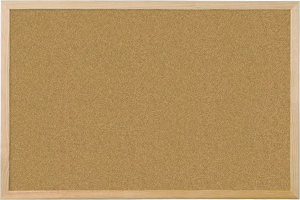 سعر ومواصفات لوحة فلين بإطار خشبي من كيو-كونكت، 60 × 90 سم (B001O3NTBE) على Amazon EG