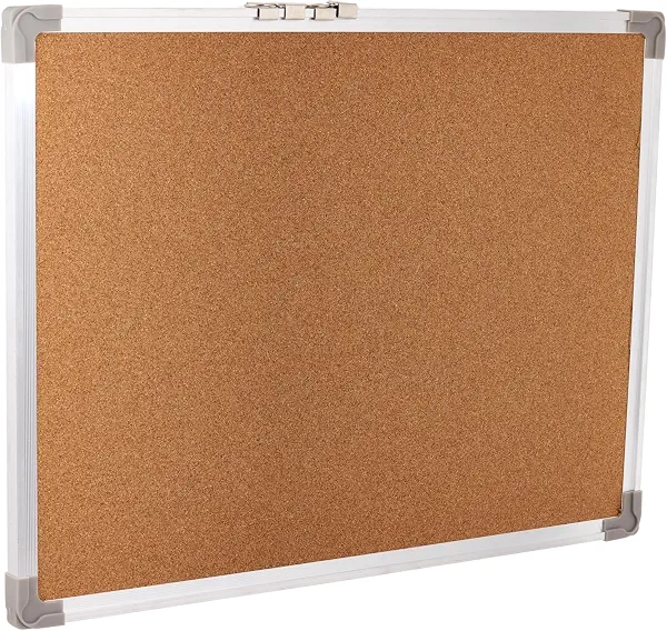 سعر ومواصفات لوح فلين مزدوج الوجه مقاس 45 × 60 سم للبالغين والأطفال - خشبي (B0FHKZMKHK) على Amazon EG