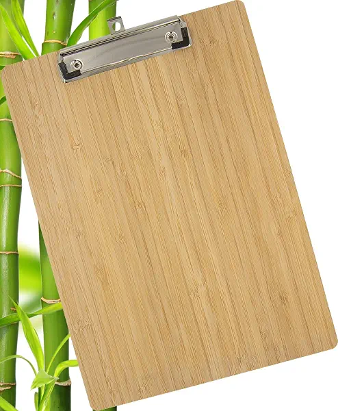 سعر ومواصفات لوحة كتابة مقاس DIN A4 مصنوعة من الخيزران من الخشب من ويدو®، بني (B0CRYV19DT) على Amazon EG