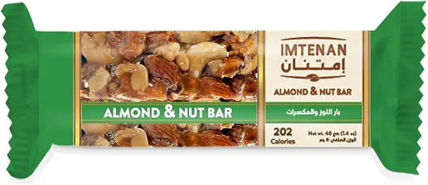 سعر ومواصفات لوح لوز ومكسرات من امتنان 40 جرام (B0DJTHWBQ1) على Amazon EG