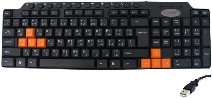 سعر ومواصفات لوحة مفاتيح KB012 مالتي ميديا من اي تراين، 104 مفتاح (B0CVVBBKCV) على Amazon EG