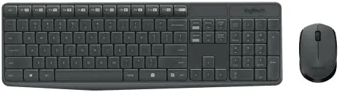 سعر ومواصفات لوحة مفاتيح وماوس لاسلكي من لوجيتيك، موديل MK235 (B0FX9TZ9G6) على Amazon EG