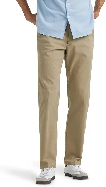 سعر ومواصفات لي بنطلون Lee Men's Extreme Comfort Khaki مستقيم ذو ملاءمة مثالية، كاكي أصلي، 36W x 29L (B00QNALA1Y) على Amazon EG