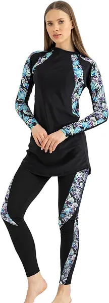 سعر ومواصفات ليبرا LIBRA SPORT Womens Asymmetrical Basic Two Piece Swimsuit (B0CRF7TXDX) على Amazon EG