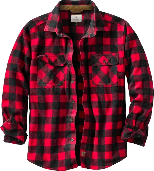 سعر ومواصفات ليجندري وايت تيلز Legendary Whitetails Mens Long Sleeve Navigator Fleece Button Down Shirt (B01K8SKGMA) على Amazon EG