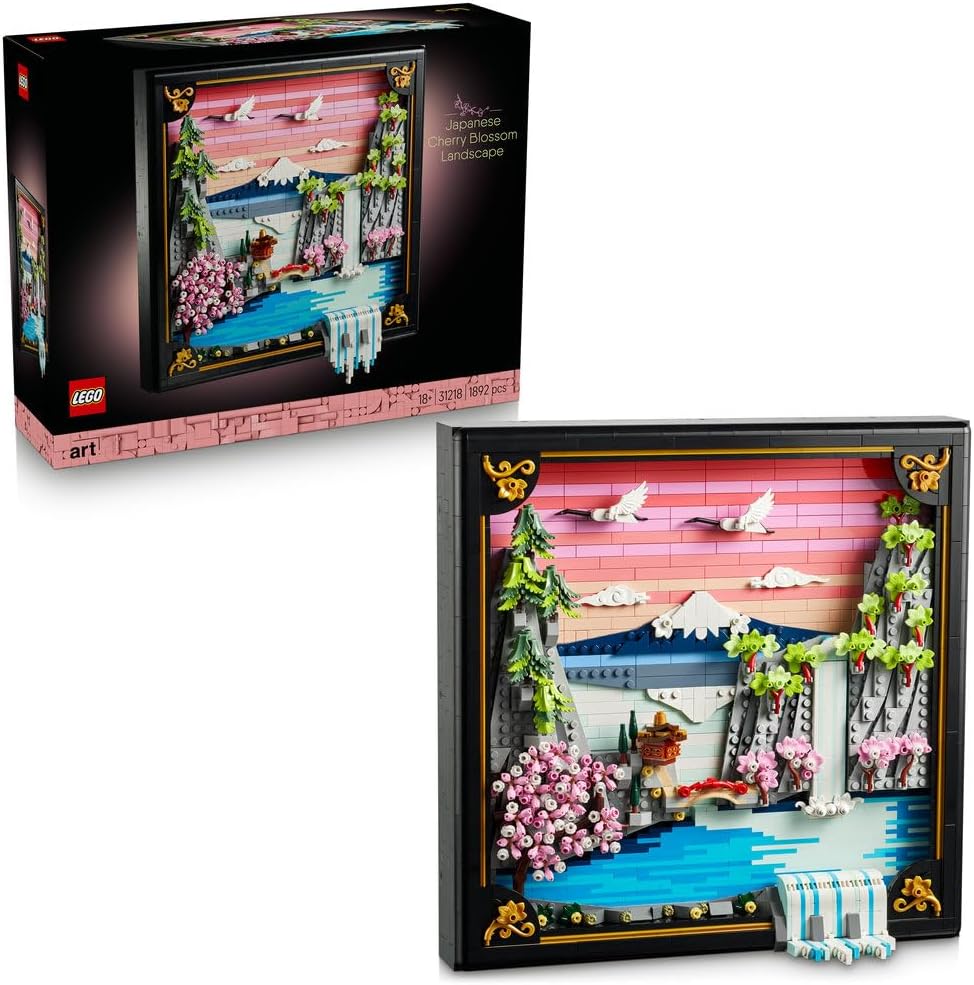 سعر ومواصفات ليغو آرت مناظر أزهار الكرز اليابانية 31218 (B0FPXFJKPN) على Amazon EG