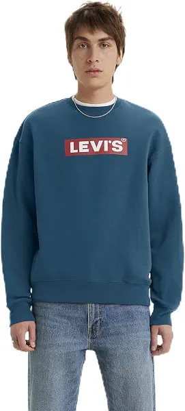 سعر ومواصفات ليفايس Levi's Men's Relaxed Graphic Crewneck Graphic Sweatshirt (pack of 1) (B0CYQ1GN8Q) على Amazon EG