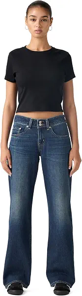 سعر ومواصفات ليفايس Levi's Womens SUPERLOW LOOSE Jeans (pack of 1) (B0GCGHLDFP) على Amazon EG