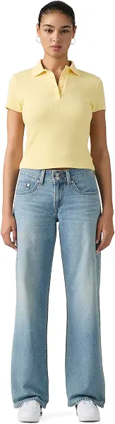سعر ومواصفات ليفايس Levi's Womens SUPERLOW LOOSE Jeans (pack of 1) (B0GCJJ9H3Y) على Amazon EG