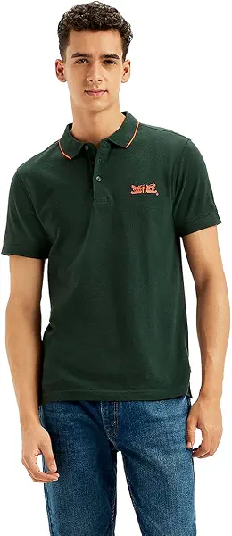سعر ومواصفات ليفايس تيشرت بولو للرجال معاد تدويره من ليفايس لو فاي 04 مودرن (عبوة من قطعة واحدة) (B0DBG741QB) على Amazon EG