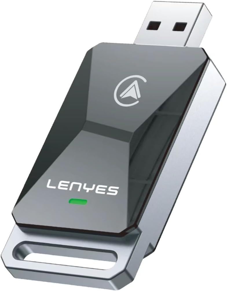 سعر ومواصفات لينيس محول كاربلاي لاسلكي LCP02، دونجل USB للتوصيل والتشغيل لابل كاربلاي، اسود (B0H6BW5BKH) على Amazon EG