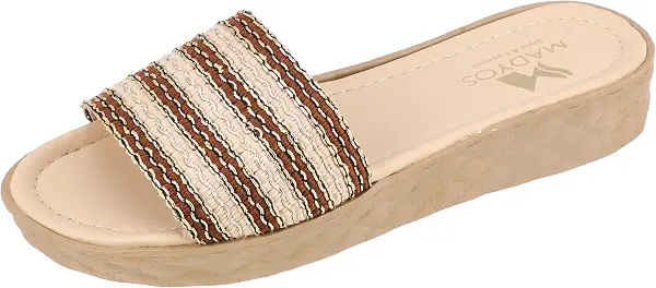 سعر ومواصفات ماديوس Madyos Womens Flat Sandal Ag114sl (B0D46BZR5L) على Amazon EG