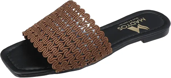 سعر ومواصفات ماديوس Madyos Womens Flat Sandal Mr130sl (B0D46D43Q6) على Amazon EG