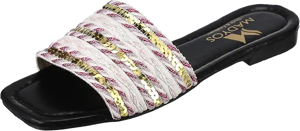 سعر ومواصفات ماديوس Madyos Womens Flat Sandal Mr137sl (B0D469X4JL) على Amazon EG