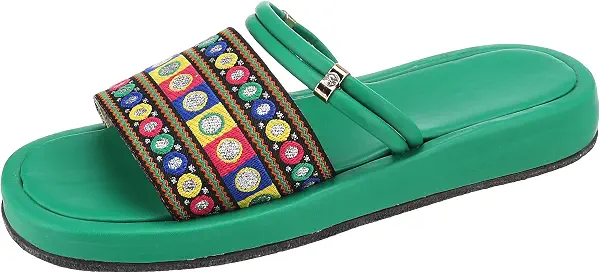سعر ومواصفات ماديوس Madyos Womens Flat Sandal Sl03sl (B0D1YNP59P) على Amazon EG