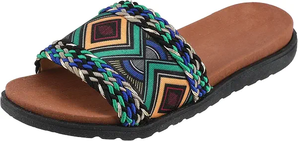 سعر ومواصفات ماديوس Madyos Womens Flat Sandal Sl18sl (B0D1YKS4FX) على Amazon EG