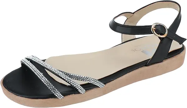 سعر ومواصفات ماديوس Madyos Womens Flat Sandal Sn22sl (B0D1YKNKFW) على Amazon EG