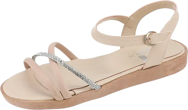 سعر ومواصفات ماديوس Madyos Womens Flat Sandal Sn24sl (B0D1YN5LWK) على Amazon EG