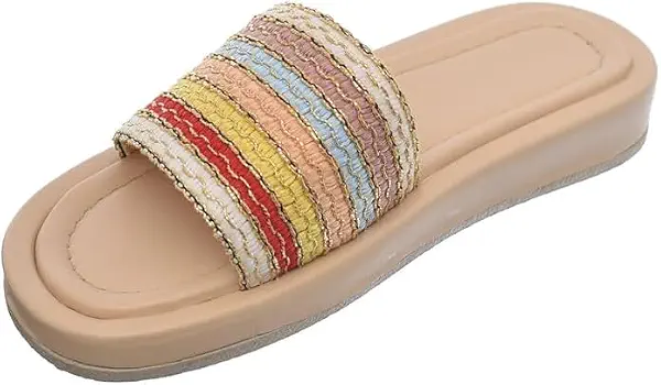 سعر ومواصفات ماديوس MADYOS womens model 570 Flat Sandal (B0DF6VFL8Y) على Amazon EG