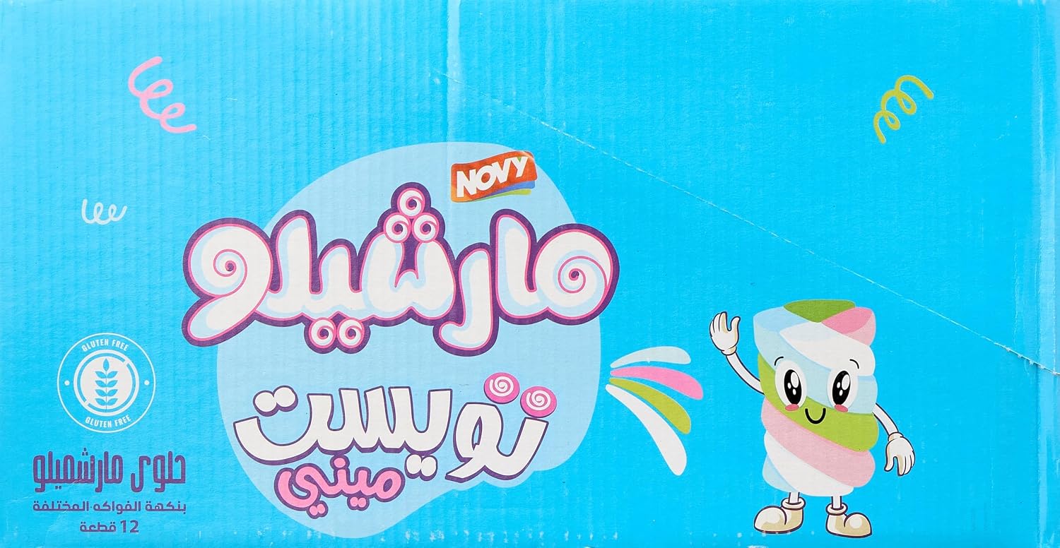 سعر ومواصفات مارشيلو ميكس فروت (أزرق) عبوة من 12 قطعة (B0FP2W2299) على Amazon EG
