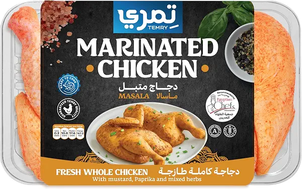 سعر ومواصفات ماسالا دجاج كامل متبل من تيمري فريش 1000-1100 غرام، مصر (B0FX2PDTX4) على Amazon EG
