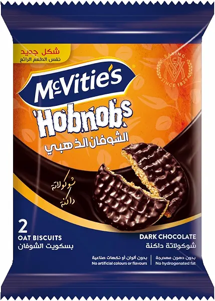 سعر ومواصفات ماكفيتيز بسكويت شوفان ذهبي داكن - 28.5 جم (B0H2BQ86HG) على Amazon EG