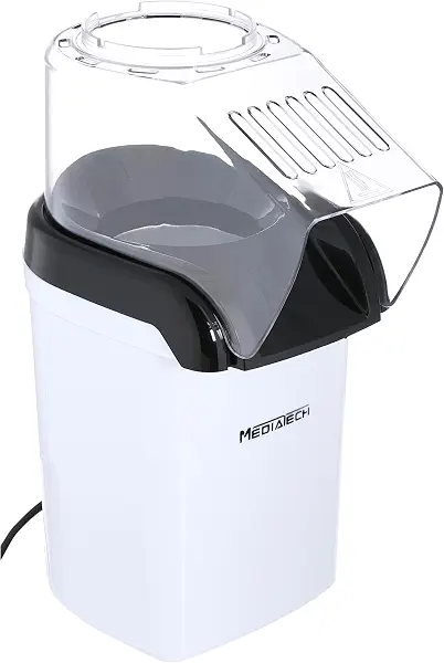 سعر ومواصفات ماكينة تحضير الفشار من ميدديا تيك، موديل MT-PC300، ابيض (B09KXSF7G9) على Amazon EG