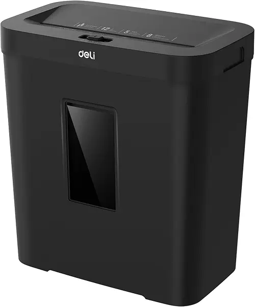 سعر ومواصفات ماكينة تمزيق الورق، لون أسود، ET021 (B0DCFGR35P) على Amazon EG