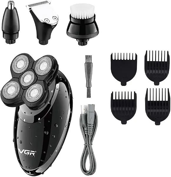 سعر ومواصفات ماكينة حلاقة رجالية قابلة للغسل بالكامل V-302 من في جي ار (B0B29PG2W3) على Amazon EG
