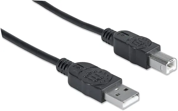 سعر ومواصفات مانهاتن كابل USB 2.0 من هاي سبيد A-B M/M 5 متر - اسود (B0072IIRXU) على Amazon EG