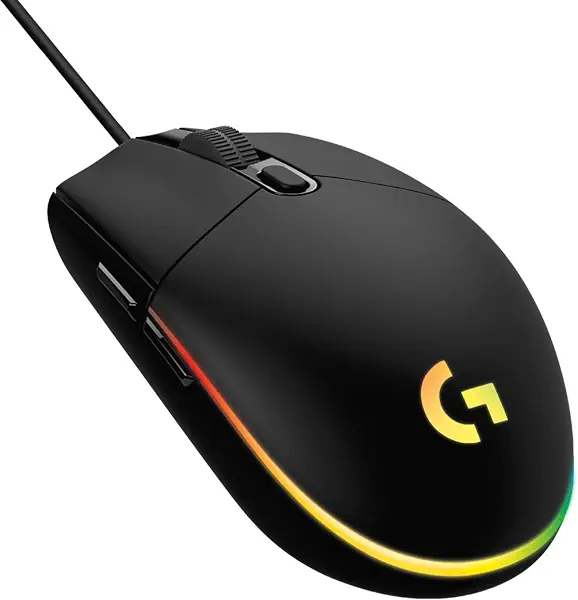 سعر ومواصفات ماوس العاب G102 لايت سينك من لوجيتيك مع اضاءة RGB قابلة للتخصيص و6 ازرار للبرمجة خفيف الوزن اسود USB (B08LT9BMPP) على Amazon EG