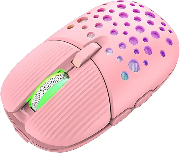 سعر ومواصفات ماوس ألعاب لاسلكي BM900 بتردد 2.4 جيجا من مانمانينج - MNL-5204 (وردي، مقاس واحد) (B0B6D9P9WG) على Amazon EG