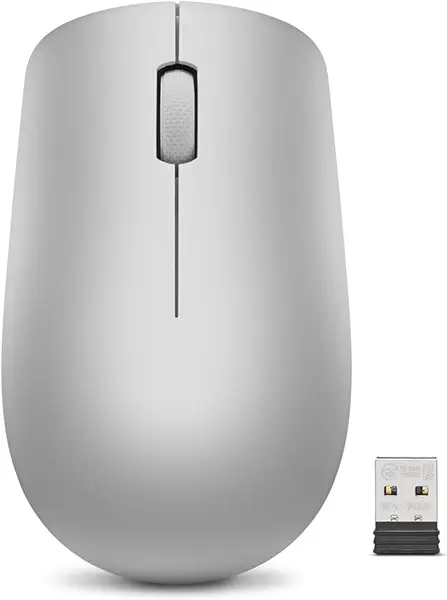 سعر ومواصفات ماوس لاسلكي 530 من لينوفو - رمادي (B08CVDHCGL) على Amazon EG