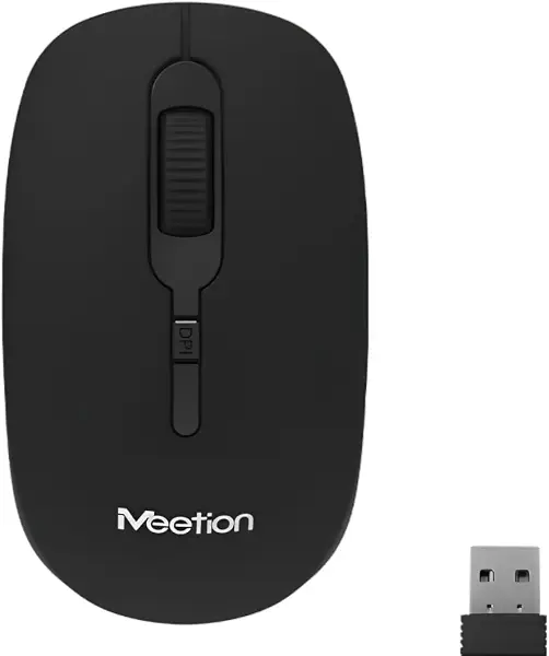 سعر ومواصفات ماوس لاسلكي بمنفذ USB وإضاءة ليد وتحكم في نقطة لكل بوصة للكمبيوتر واللابتوب، أسود، موديل R545 (B082Z6BMHZ) على Amazon EG