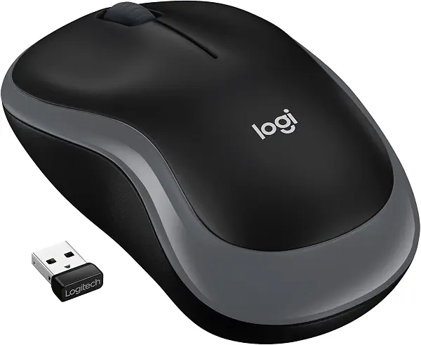 سعر ومواصفات ماوس لوجيتيك رمادي M185) (B0052EH8OA) على Amazon EG