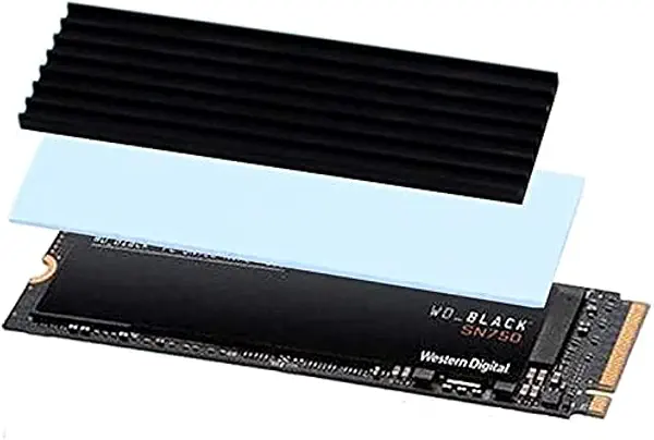 سعر ومواصفات مبرد حراري من الالومنيوم لقرص صلب M.2 Nvme مع لوح حراري من السيليكون | انخفاض درجة الحرارة 5 - 15 درجة مئوية | 70 ملم * 22 ملم (B0923GK8J3) على Amazon EG