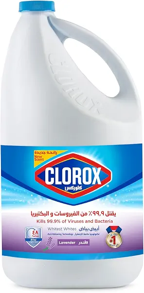 سعر ومواصفات مبيض برائحة اللافندر من كلوركس، سعة 4 لتر (B0FR5D6JN1) على Amazon EG