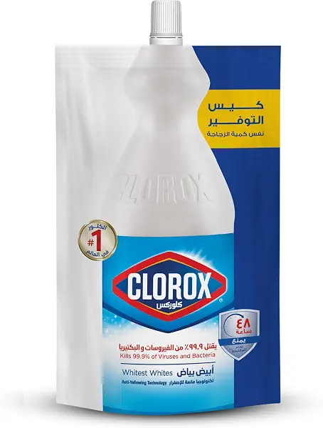سعر ومواصفات مبيض سائل قابل لاعادة التعبئة 1 كجم من كلوروكس (B09VFJMJDB) على Amazon EG