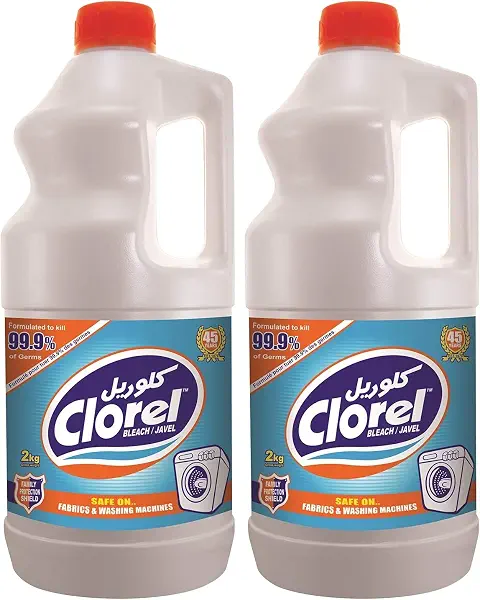 سعر ومواصفات مبيض سائل من كلوريل - 2 كجم (عبوة من 2 قطعة) (B0FL9V4QF2) على Amazon EG