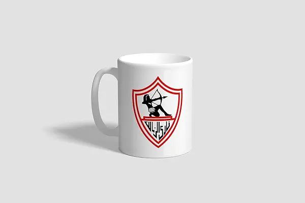 سعر ومواصفات مج بشعار زمالك، بورسلين متعدد الألوان (B091BXPRNK) على Amazon EG