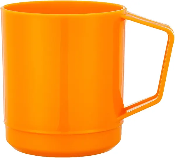 سعر ومواصفات مج بلاستيك لايف ستايل من ام ديزاين 8696 - برتقالي (B08WJLGGTF) على Amazon EG