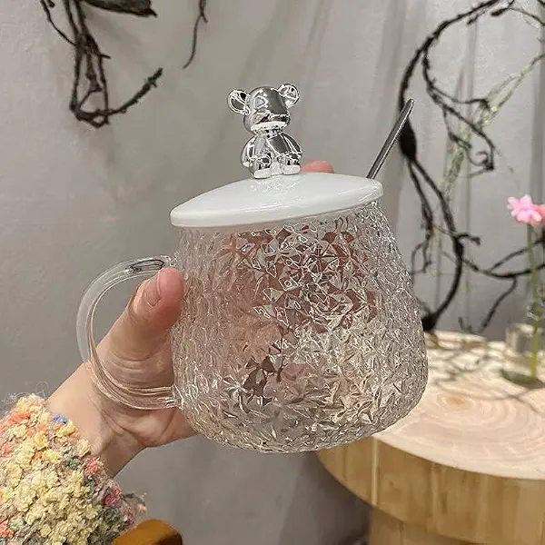 سعر ومواصفات مج زجاج بايركس بابلز مع غطاء وقبض بارز (قطعة واحدة فقط) احصل عليه من ايجل شوب، بيج (B0CJQCQ4V7) على Amazon EG