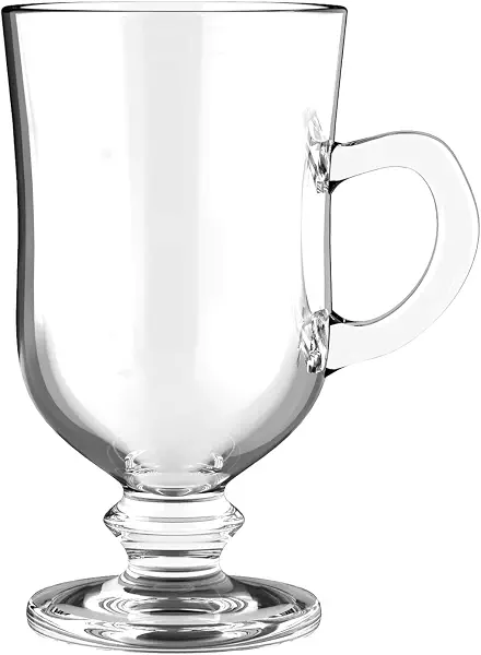 سعر ومواصفات مج قهوة ايرلندي ملكي صغير - 6 قطع، زجاج، شفاف (B0BS1JRQ28) على Amazon EG