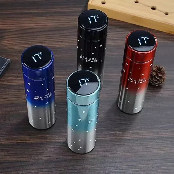 سعر ومواصفات مج قهوة حراري رقمي انيق، ستانلس ستيل، 5.0 ml، متعدد الألوان (B0BLHMRR21) على Amazon EG